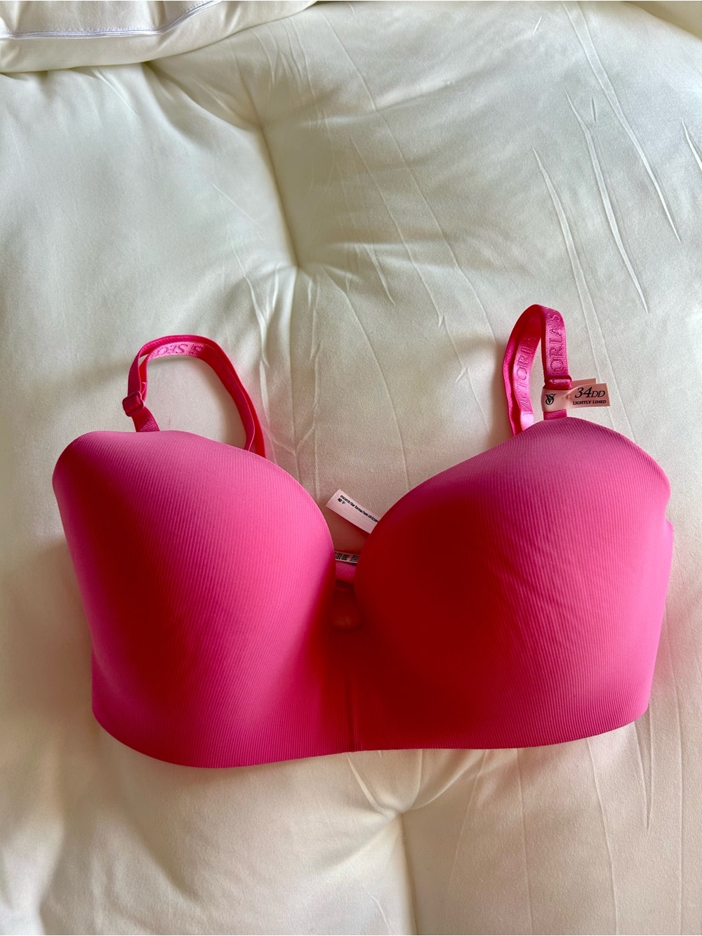 Victoria's Secret Hot Pink Molded T-Shirt Bra